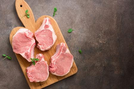 Rohes Schweinefleisch