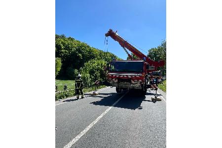 Autokran der Feuerwehr Wuppertal Autokran der Feuerwehr Wuppertal