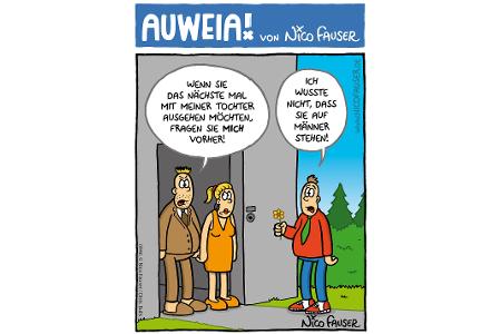Alltäglicher Humor und Vögel