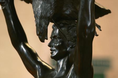 Jüngling mit Adler