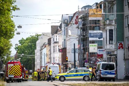 Zahlreiche Einsatzkräfte waren vor Ort.