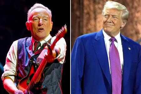 Trump attackiert Springsteen scharf. 