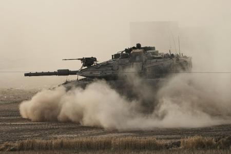 Es wird der Einmarsch weiterer Truppen in Gaza erwartet.
