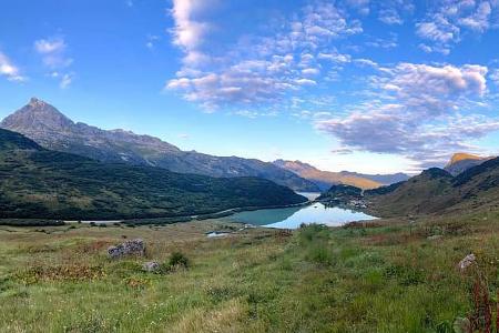 Camping Zeinisee, Galtür, Tirol, Österreich