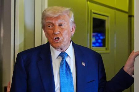 Trump erhebt Anspruch auf den Gazastreifen. (Archivbild) 