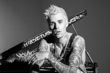 Justin Bieber hat einen Notenschlüssel
