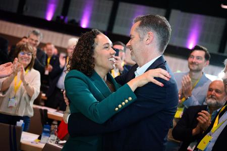 Glückwunsch an die neue Generalsekretärin vom ebenfalls neuen Parteivorsitzenden Christian Dürr.