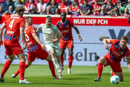 Von Werder ausgekontert: Heidenheim muss in die Relegation Von Werder ausgekontert: Heidenheim muss in die Relegation