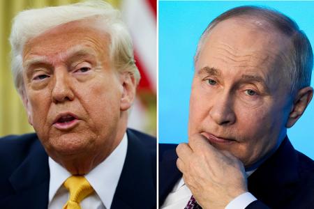 Donald Trump und Wladimir Putin wollen sich laut Trump erneut per Telefon direkt austauschen. (Archivbild) Donald Trump und Wladimir Putin wollen sich laut Trump erneut per Telefon direkt austauschen. (Archivbild)