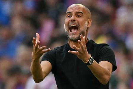 Guardiola außer sich: Guardiola außer sich: