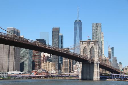 Die Brooklyn Bridge in New York wurde am Abend zum Unglücksort. (Archivbild)
