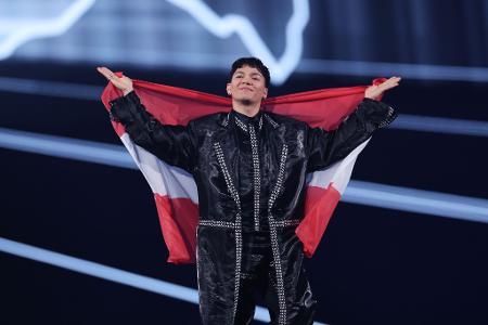 Strahlender Gewinner: JJ aus Österreich hat den ESC gewonnen.