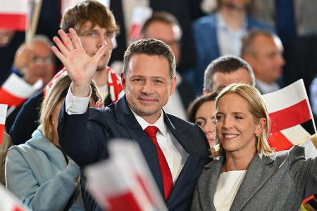 Der Warschauer Oberbürgermeister Rafal Trzaskowski muss in die Stichwahl um die polnische Präsidentschaft. Der Warschauer Oberbürgermeister Rafal Trzaskowski muss in die Stichwahl um die polnische Präsidentschaft.