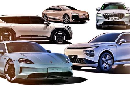 Die schnellsten Lader unter den aktuellen E-Autos