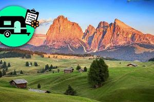 Plätze in bester Lage in den italienischen Alpen