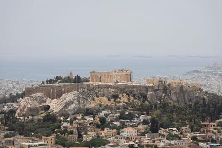 Die Erdbeben waren auch in Athen zu spüren. (Archivbild) Die Erdbeben waren auch in Athen zu spüren. (Archivbild)