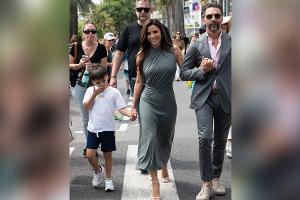 Familienausflug in Cannes: Eva Longoria zeigt sich mit Sohn und Mann