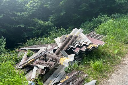 Müllablagerung - Unterdielbach Müllablagerung - Unterdielbach