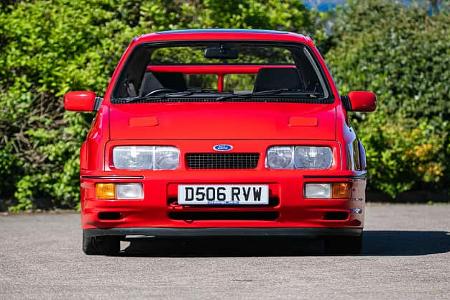 Ford Sierra RS Cosworth Ferrari-Rot Auktion Versteigerung Ford Sierra RS Cosworth Ferrari-Rot Auktion Versteigerung