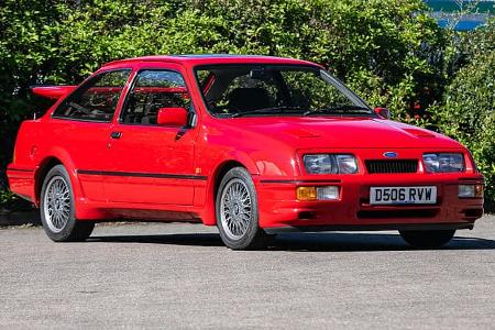 Ford Sierra RS Cosworth Ferrari-Rot Auktion Versteigerung