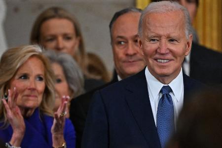 Krebskranker Joe Biden bedankt sich für Krebskranker Joe Biden bedankt sich für