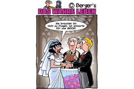 Cartoons mit wahren Lebensgeschichten