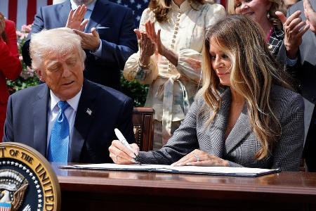 Initiative von Melania: Donald Trump verbietet Initiative von Melania: Donald Trump verbietet
