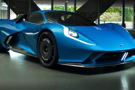 Hypercar Estrema Fulminea Italien Feststoffakku Superkondensator Hypercar Estrema Fulminea Italien Feststoffakku Superkondensator