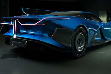 Hypercar Estrema Fulminea Italien Feststoffakku Superkondensator