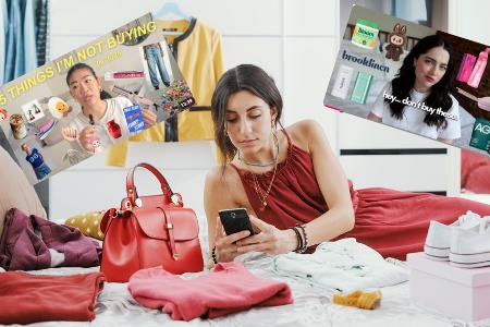 Was es mit dem TikTok-Trend "Deconsumption" auf sich hat