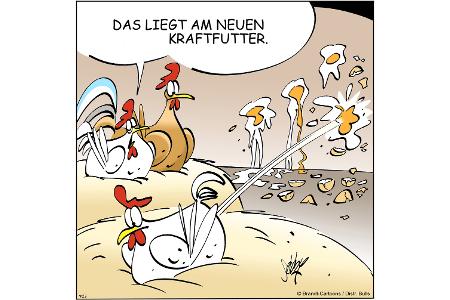Cartoons zu trendigen Themen