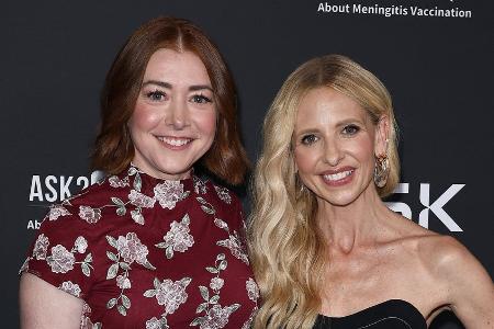 Alyson Hannigan und Sarah Michelle Gellar feiern Alyson Hannigan und Sarah Michelle Gellar feiern