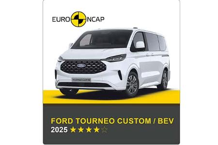 EuroNCAP Crashtest 5/2025, Ford Tourneo Custom