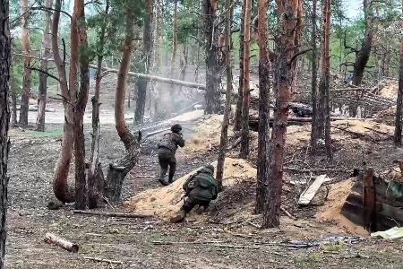 Vor allem im Raum Pokrowsk gibt es viele russische Angriffe.