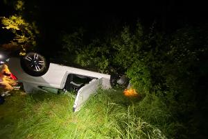 Autofahrer bei Unfall schwer verletzt