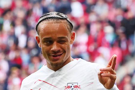 Im Gespräch: Xavi Simons (RB Leipzig) - Könnte Xavi Simons von RB Leipzig ein heißes Thema werden, sollte sich Florian Wirtz gegen einen Wechsel zum FC Bayern entscheiden? Laut der 'tz' steht der niederländische Offensivmann in München jedenfalls 'unter Beobachtung'.