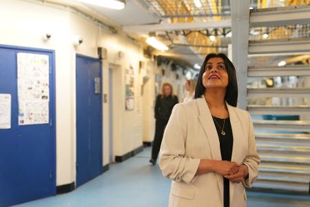 Die britische Justizministerin Shabana Mahmood Die britische Justizministerin Shabana Mahmood