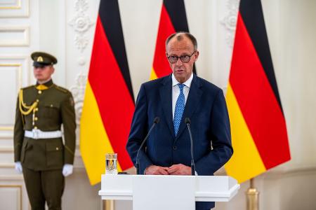 Merz beschrieb die Sicherheitslage im Baltikum als sehr angespannt. 
