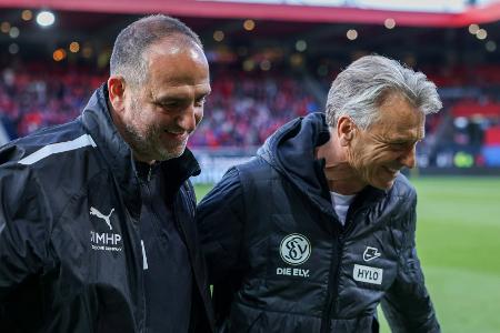 Vor "Endspiel": Heidenheim und Elversberg optimistisch