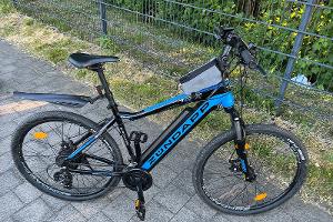Steinfurt, Eigentümer eines Fahrrads gesucht, E-Mountainbike der Marke Zündapp