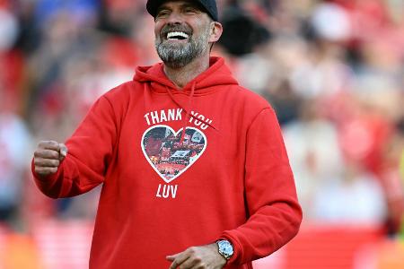 Zur Meister-Krönung: Klopp zurück in Liverpool Zur Meister-Krönung: Klopp zurück in Liverpool