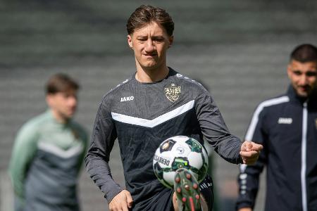 Stuttgart hofft auf Stiller-Rückkehr im Pokalfinale Stuttgart hofft auf Stiller-Rückkehr im Pokalfinale