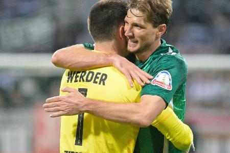 Werder-Torhüter Zetterer glänzt auch als Feldspieler Werder-Torhüter Zetterer glänzt auch als Feldspieler