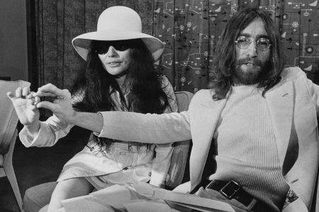 John Lennon und Yoko Ono