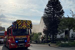 Kellerbrand in Alfter-Witterschlick - eine Person verletzt