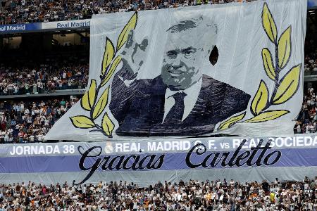 Real Madrid gewinnt beim Ancelotti-Abschied Real Madrid gewinnt beim Ancelotti-Abschied