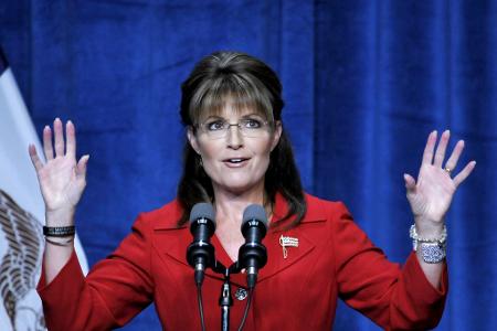 Die Republikanerin Palin fiel von Anfang an mit ihrem Look und ihrer Art auf. (Archivbild)