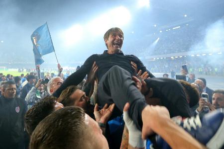 Nach Titelgewinn: Contes Zukunft in Neapel offen Nach Titelgewinn: Contes Zukunft in Neapel offen