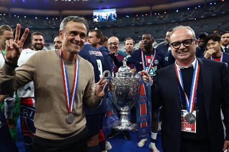 "In allen Köpfen": PSG will nach Pokalsieg das Triple