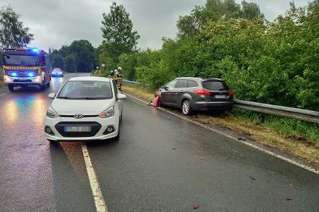 Unfall auf der Ender Talstraße